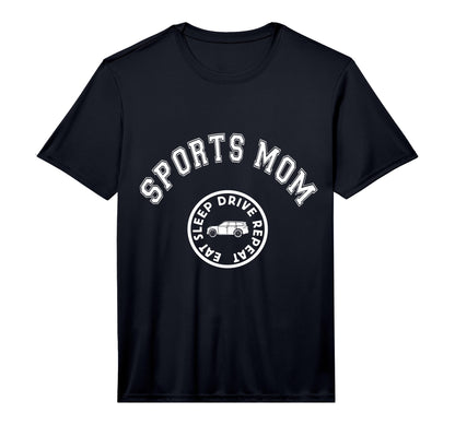 Eat Sleep Sports Mom Hockey Cheer T-Shirt - Aesthetic Graphic Unisex - T-Shirt, Sweatshirt, Hoodie