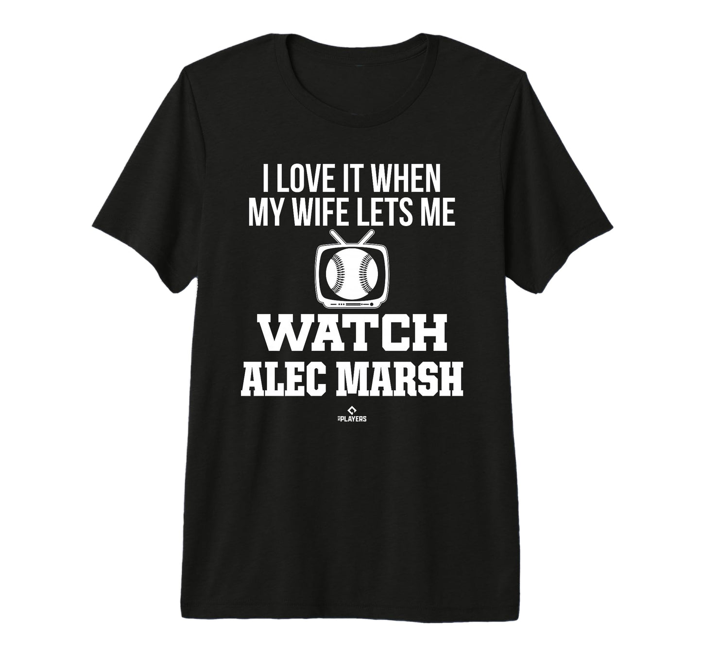 My Wife Lets Me Watch Alec Marsh T-Shirt - Trendy Graphic Men Women - T-Shirt, Sweatshirt, Hoodie