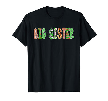 Sports Baller Big Sister Birthday Party T-Shirt - Graphic Print for Adults - T-Shirt, Sweatshirt, Hoodie
