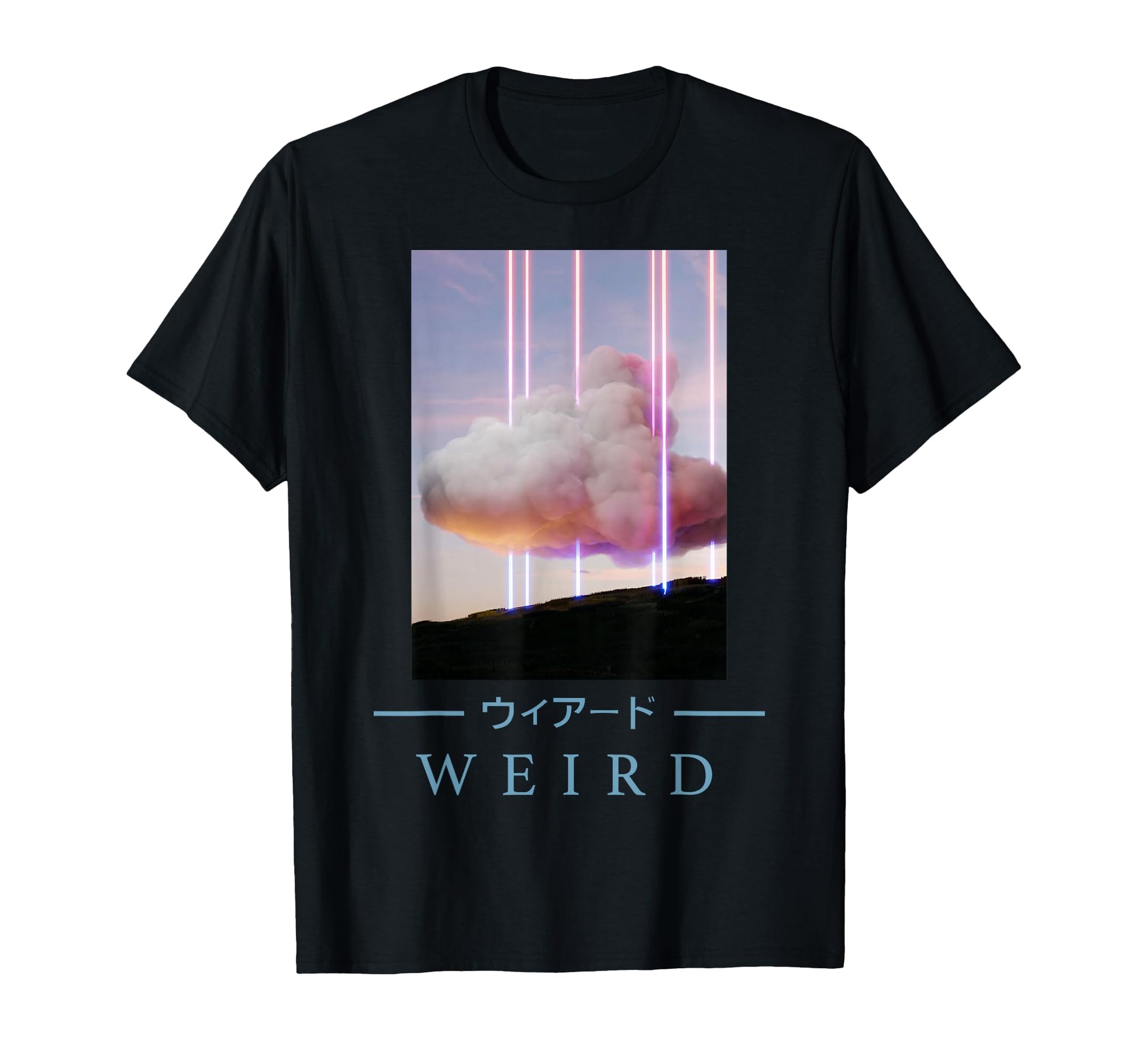 Retrowave Weird Japanese Art T-Shirt - Fun Novelty Design Men Women - T-Shirt, Sweatshirt, Hoodie