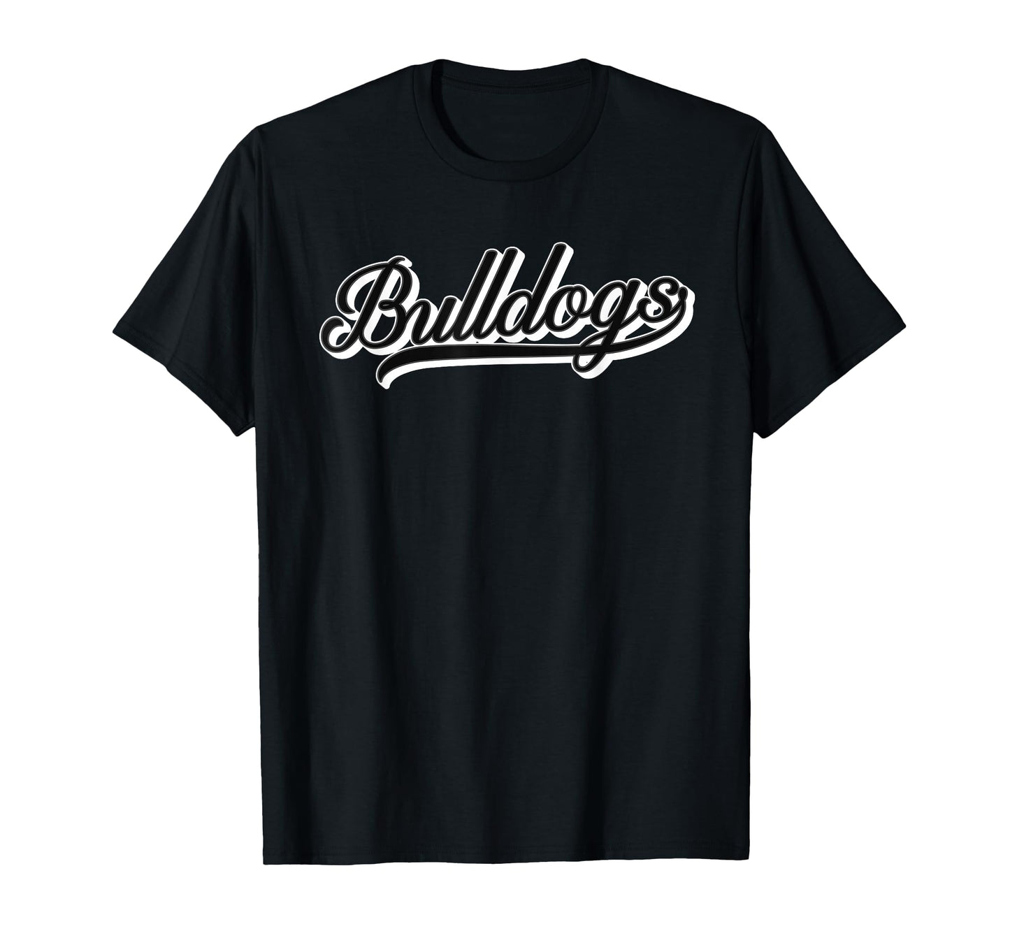 Bulldogs Baseball Bulldog Mascot Sports T-Shirt - Trendy Graphic Men Women - T-Shirt, Sweatshirt, Hoodie
