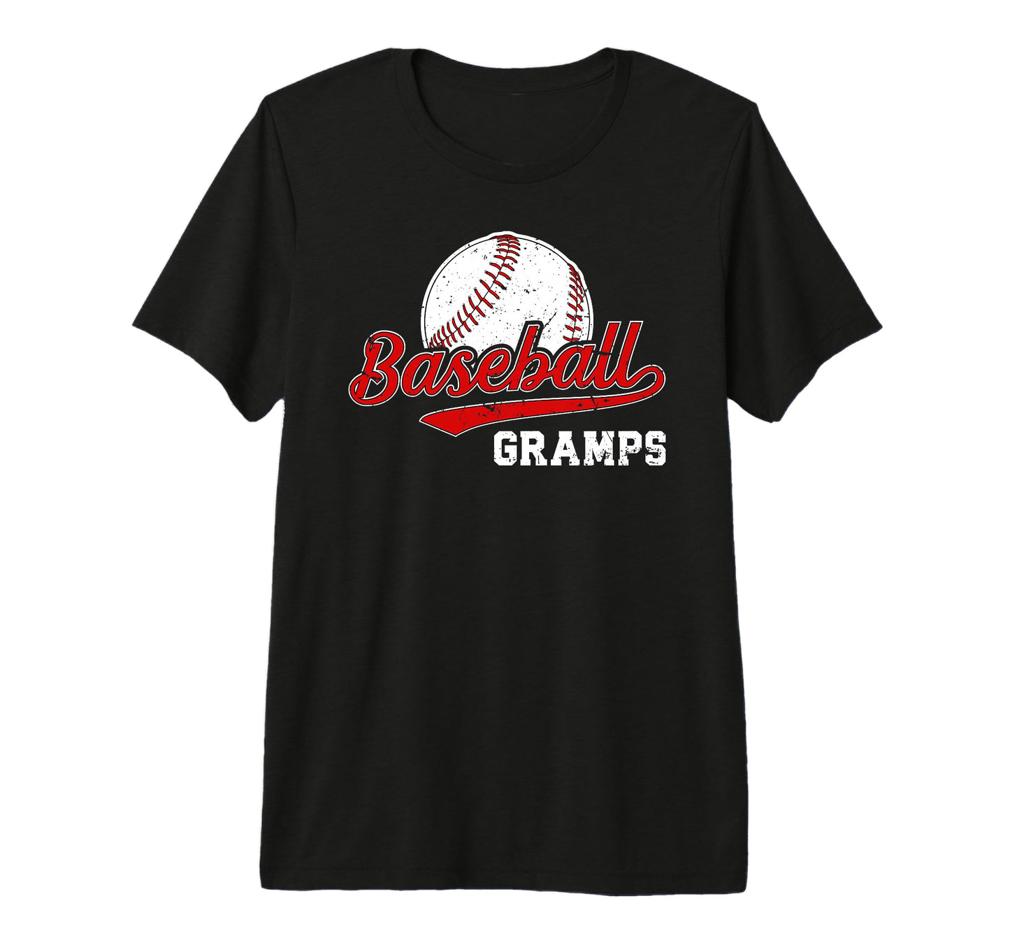 Mens Baseball Gramps Grandpa T-Shirt - Casual Everyday Wear for Adults - T-Shirt, Sweatshirt, Hoodie