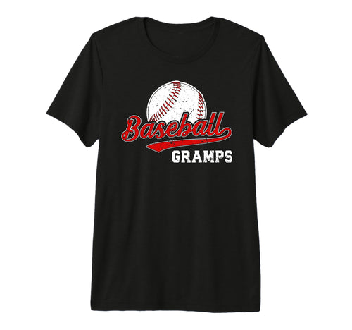 Mens Baseball Gramps Grandpa T-Shirt - Casual Everyday Wear for Adults - T-Shirt, Sweatshirt, Hoodie