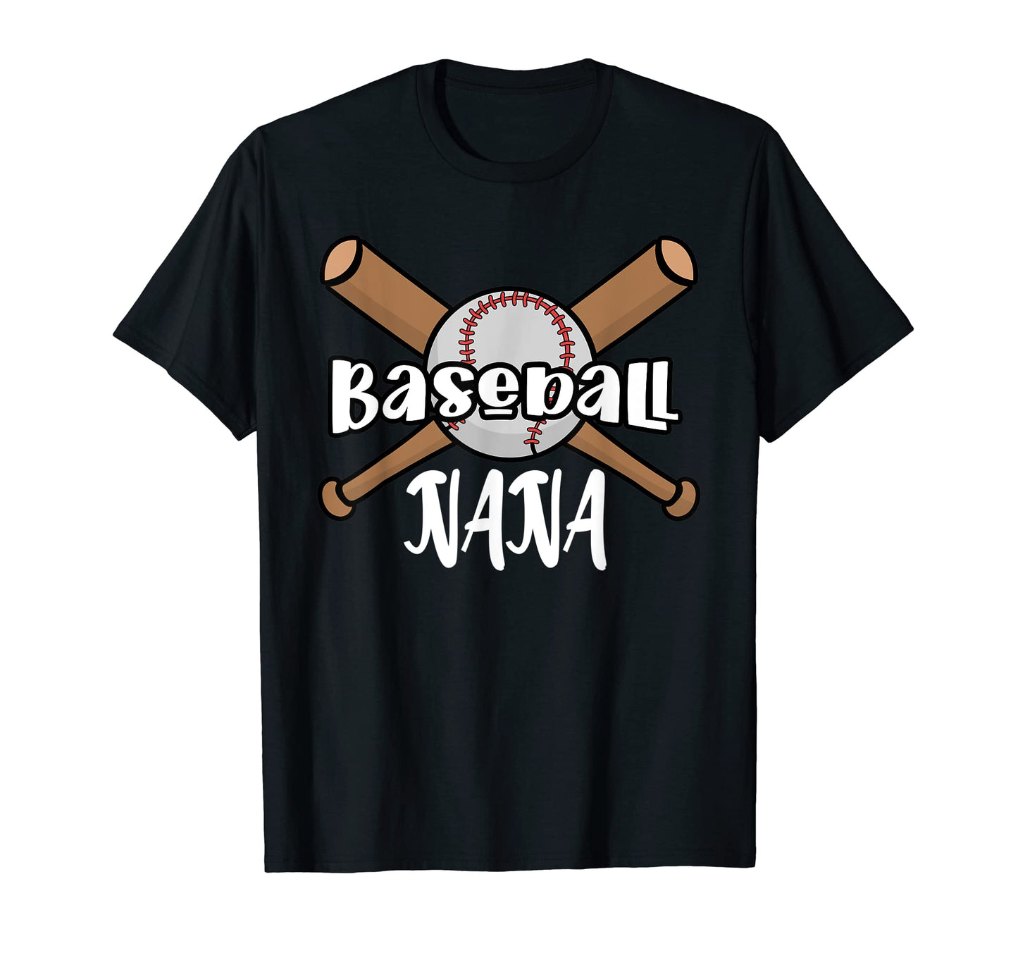Mothers Day Baseball Player Grandma T-Shirt - Custom Art Print for Adults - T-Shirt, Sweatshirt, Hoodie