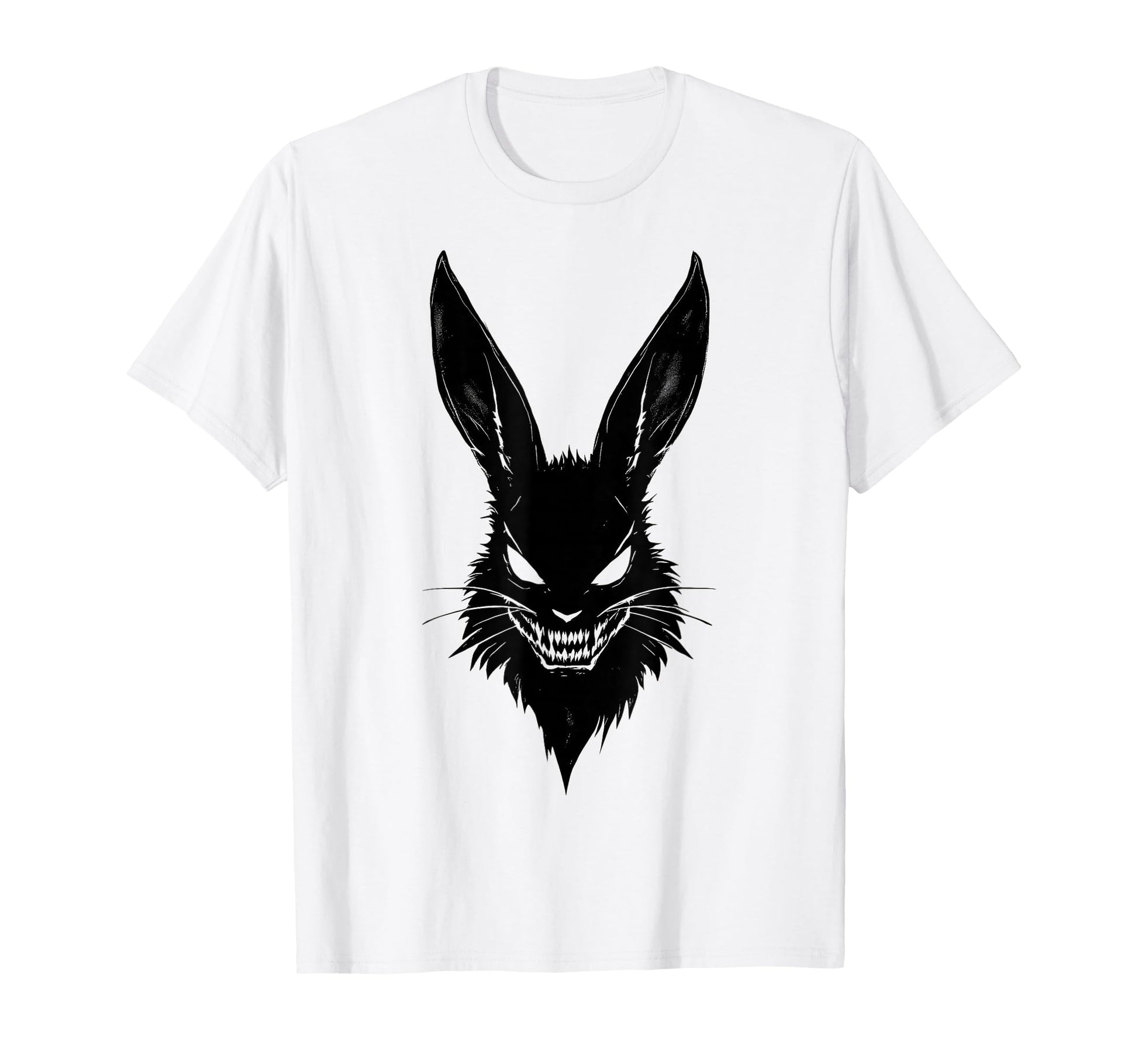 Creepy Bunny Rabbits Alt Goth Grunge T-Shirt - Casual Everyday Wear Unisex - T-Shirt, Sweatshirt, Hoodie