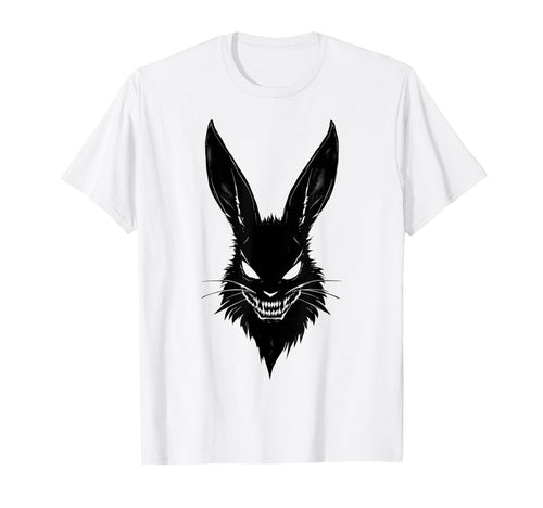 Creepy Bunny Rabbits Alt Goth Grunge T-Shirt - Casual Everyday Wear Unisex - T-Shirt, Sweatshirt, Hoodie