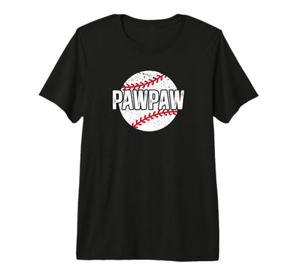 Mens Pawpaw Proud Baseball Pawpaw T-Shirt - Minimalist Print for Adults - T-Shirt, Sweatshirt, Hoodie