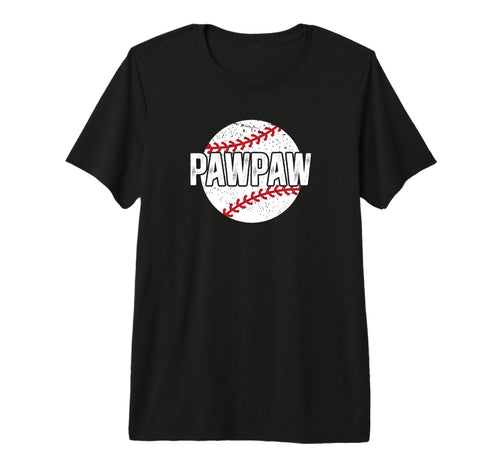 Mens Pawpaw Proud Baseball Pawpaw T-Shirt - Minimalist Print for Adults - T-Shirt, Sweatshirt, Hoodie