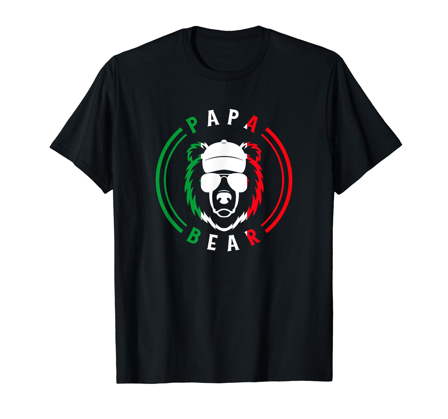 Italy Bear Sunglasses Father T-Shirt - Novelty Apparel Men Women - T-Shirt, Sweatshirt, Hoodie