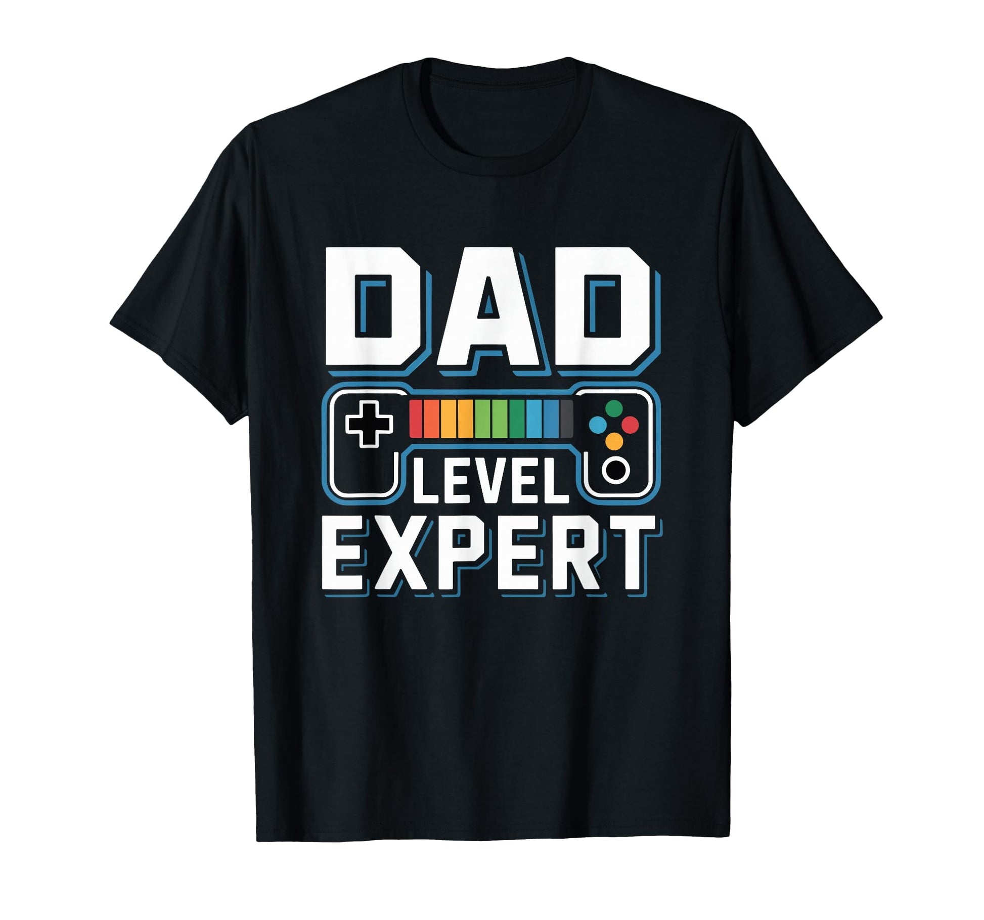 Gamer Dad Level Expert Father Gaming T-Shirt - Unique Graphic Unisex - T-Shirt, Sweatshirt, Hoodie