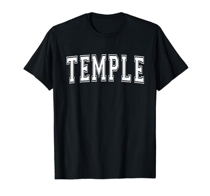 Temple Tx Texas Usa Sports Varsity T-Shirt - Novelty Apparel Unisex - T-Shirt, Sweatshirt, Hoodie