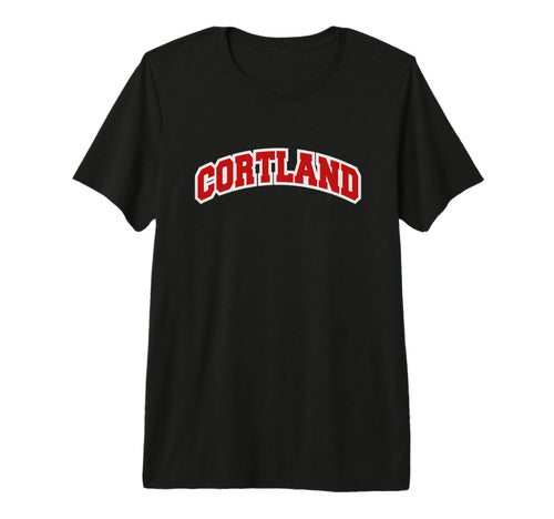 Cortland New York Varsity T-Shirt - Graphic Print Men Women - T-Shirt, Sweatshirt, Hoodie