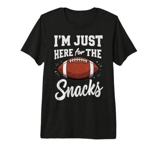 Im Just Here Snacks Funny Joke T-Shirt - Aesthetic Graphic for Adults - T-Shirt, Sweatshirt, Hoodie