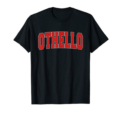 Othello Wa Washington Varsity Usa T-Shirt - Minimalist Print for Adults - T-Shirt, Sweatshirt, Hoodie