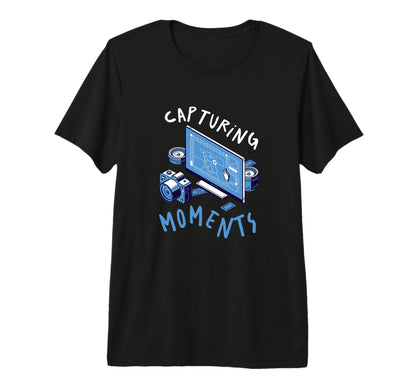 Photography Camera Snap Photo T-Shirt - Aesthetic Graphic for Adults - T-Shirt, Sweatshirt, Hoodie