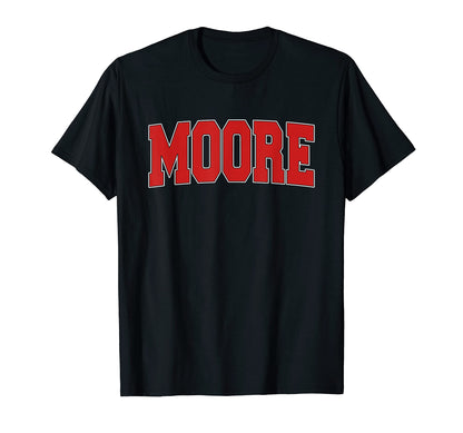 Moore Ok Oklahoma Varsity Usa Sports T-Shirt - Aesthetic Graphic for Adults - T-Shirt, Sweatshirt, Hoodie