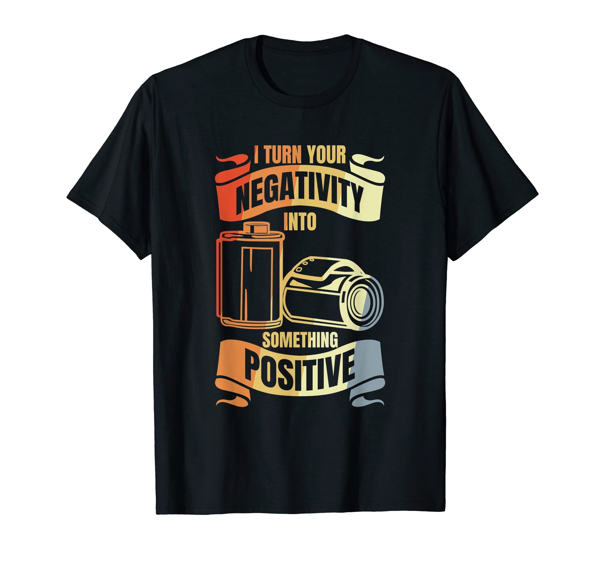 Photography Oldschool Camera Reel T-Shirt - Trendy Graphic for Adults - T-Shirt, Sweatshirt, Hoodie