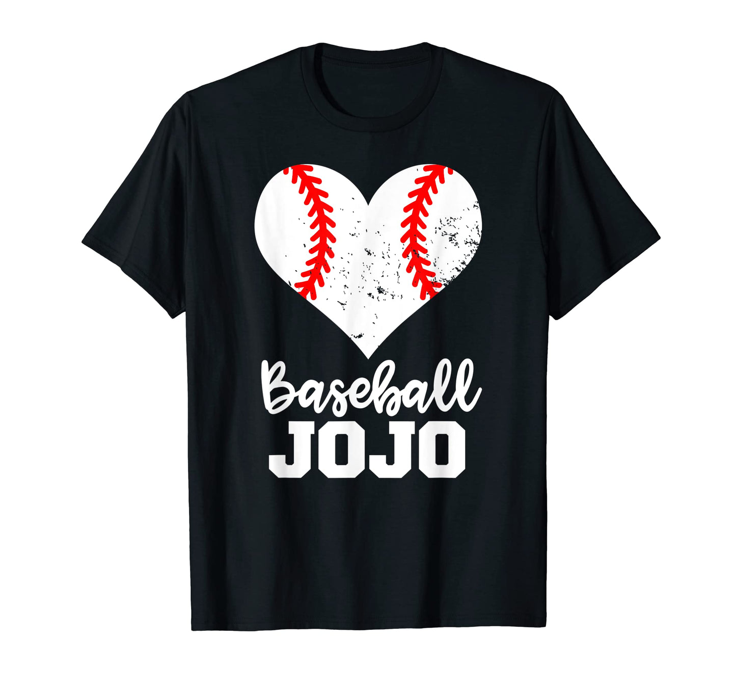 Baseball Jojo Funny Baseball Heart T-Shirt - Aesthetic Graphic Men Women - T-Shirt, Sweatshirt, Hoodie