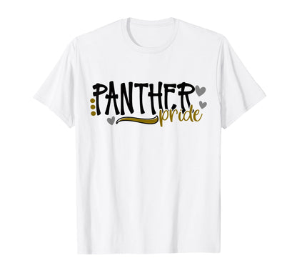 Panther Pride School Sports Fan Team T-Shirt - Trendy Graphic for Adults - T-Shirt, Sweatshirt, Hoodie