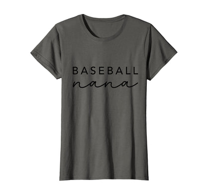 Baseball Nana Womens Trendy Grandma T-Shirt - Fun Novelty Design Unisex - T-Shirt, Sweatshirt, Hoodie