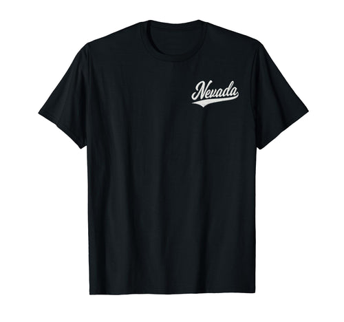 Nevada Varsity Script Sports T-Shirt - Trendy Graphic Men Women - T-Shirt, Sweatshirt, Hoodie