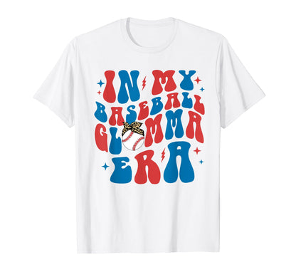 My Baseball Glamma Era Groovy T-Shirt - Casual Everyday Wear Unisex - T-Shirt, Sweatshirt, Hoodie
