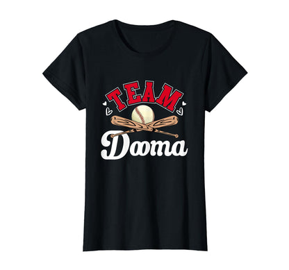 Team Dooma Mothers Day Baseball T-Shirt - Unique Graphic for Adults - T-Shirt, Sweatshirt, Hoodie