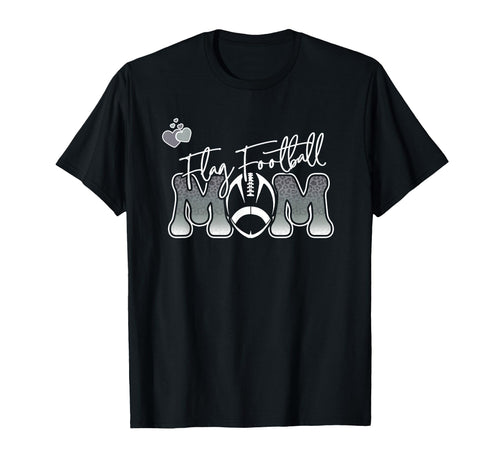 Flag Football Mom Game Day T-Shirt - Aesthetic Graphic Unisex - T-Shirt, Sweatshirt, Hoodie