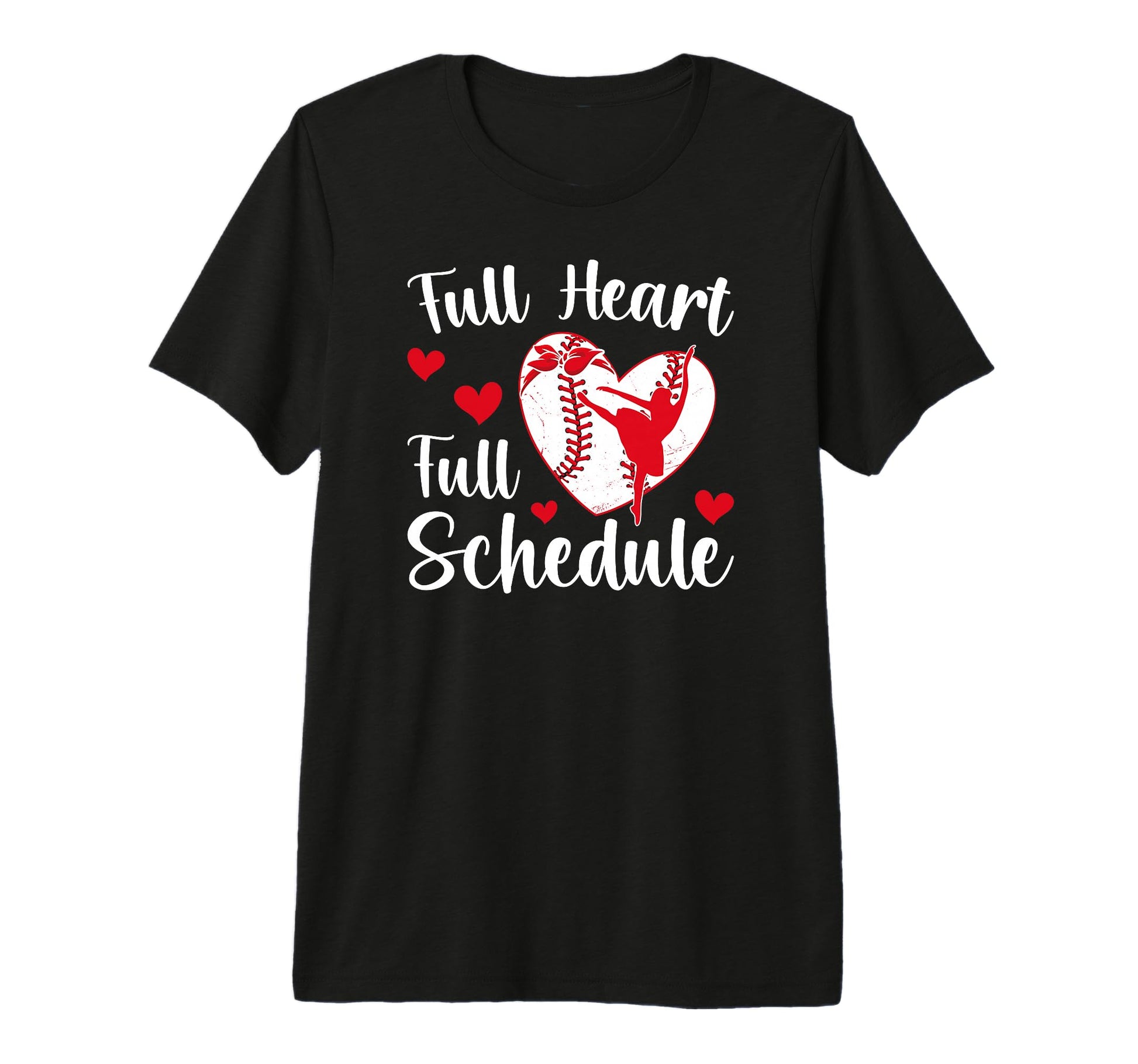 Proud Dance And Baseball Mom T-Shirt - Casual Everyday Wear for Adults - T-Shirt, Sweatshirt, Hoodie