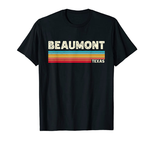 Native Beaumont Texas Tx Stripes State 70S T-Shirt - Graphic Print Unisex - T-Shirt, Sweatshirt, Hoodie