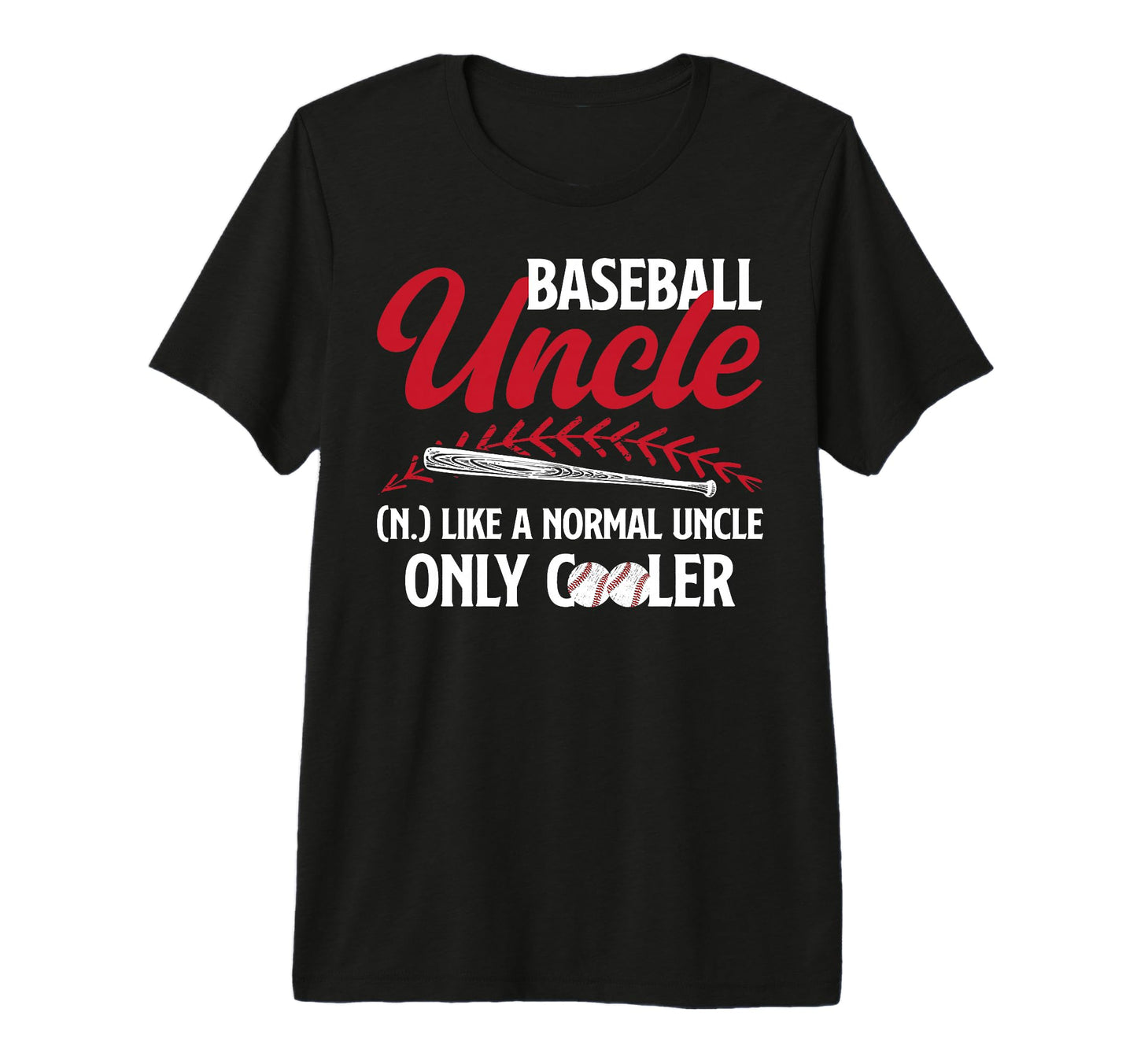 Mens Baseball Uncle Definition Uncle T-Shirt - Aesthetic Graphic Unisex - T-Shirt, Sweatshirt, Hoodie