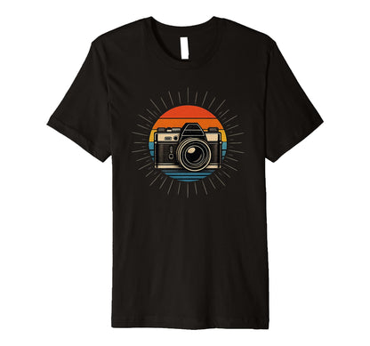 Camera Photography Aesthetic T-Shirt - Fun Novelty Design Men Women - T-Shirt, Sweatshirt, Hoodie