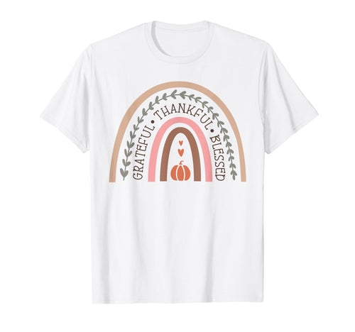 Thankful Grateful Blessed Boho T-Shirt - Streetwear Style Men Women - T-Shirt, Sweatshirt, Hoodie