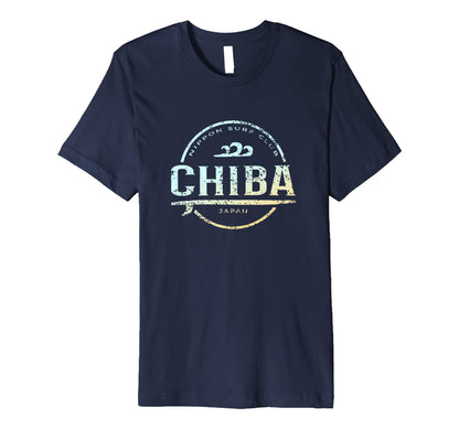Chiba Japan Chiba Japan Surf T-Shirt - Novelty Apparel for Adults - T-Shirt, Sweatshirt, Hoodie