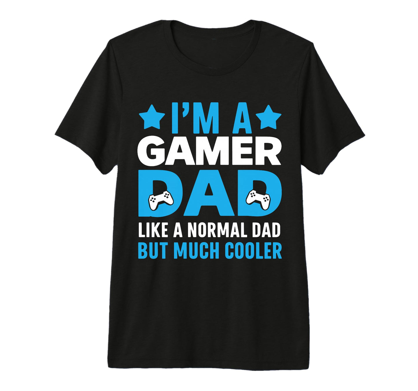 Mens Gamer Dad Funny Fathers Day Daddy T-Shirt - Trendy Graphic for Adults - T-Shirt, Sweatshirt, Hoodie