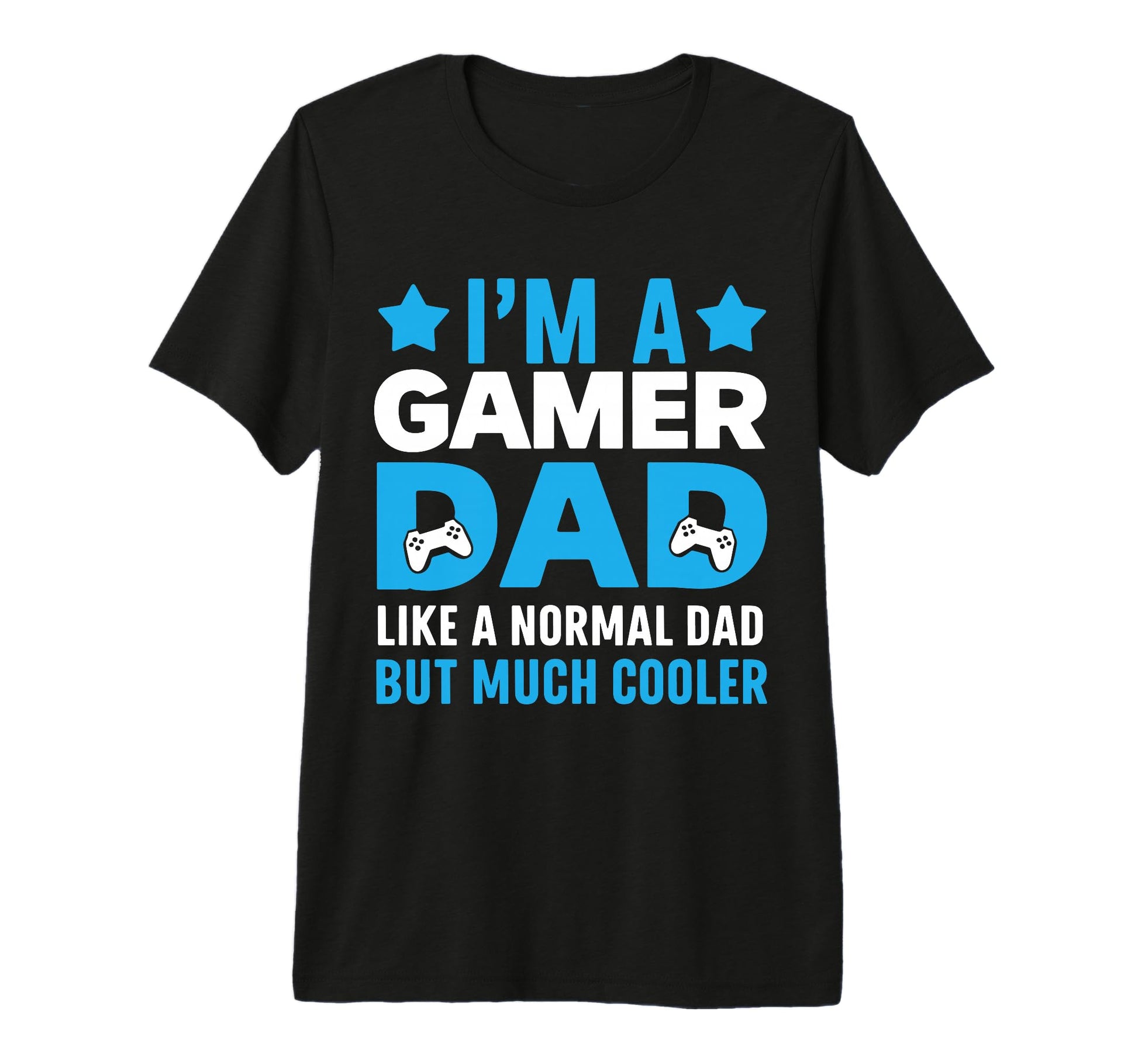 Mens Gamer Dad Funny Fathers Day Daddy T-Shirt - Trendy Graphic for Adults - T-Shirt, Sweatshirt, Hoodie