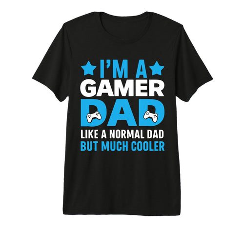 Mens Gamer Dad Funny Fathers Day Daddy T-Shirt - Trendy Graphic for Adults - T-Shirt, Sweatshirt, Hoodie