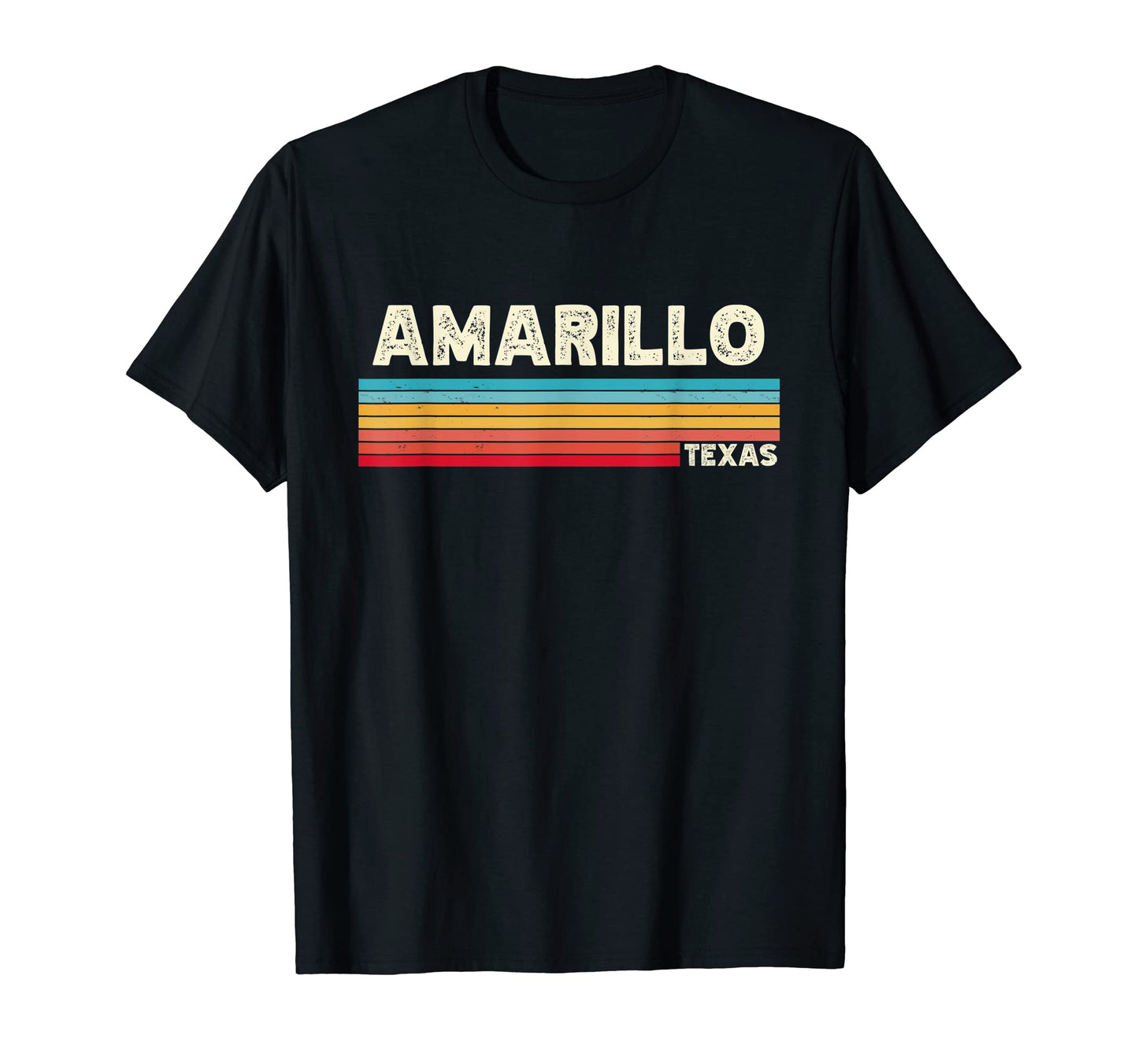 Native Amarillo Texas Tx Stripes State T-Shirt - Aesthetic Graphic Unisex - T-Shirt, Sweatshirt, Hoodie