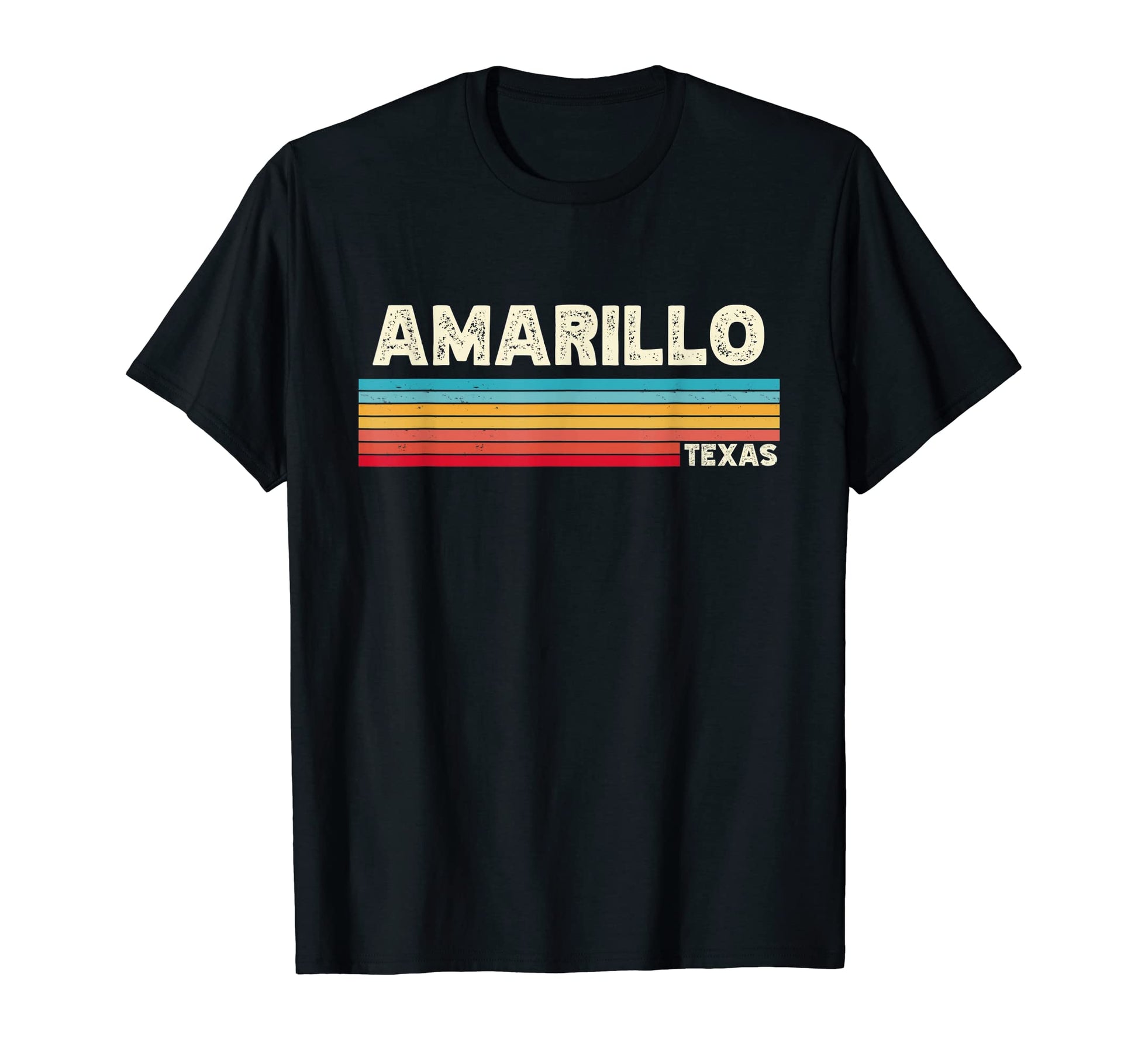 Native Amarillo Texas Tx Stripes State T-Shirt - Aesthetic Graphic Unisex - T-Shirt, Sweatshirt, Hoodie