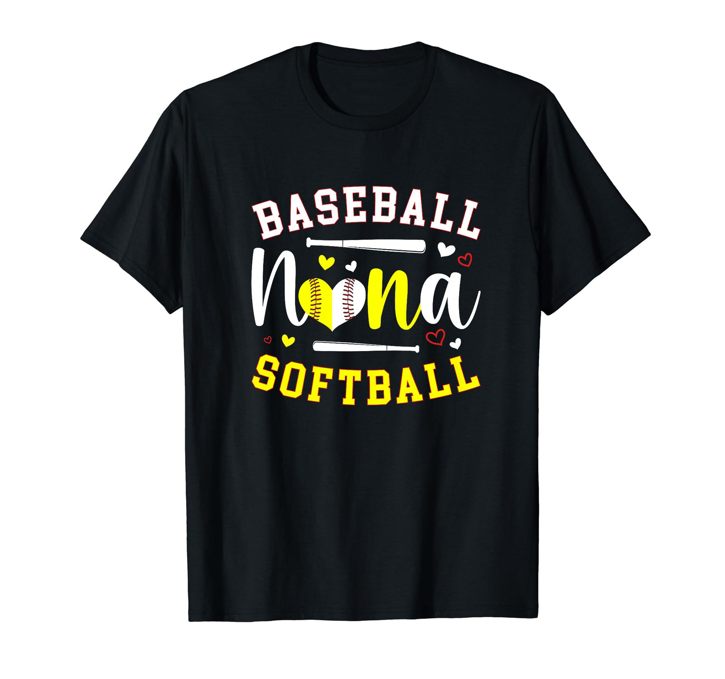 Baseball Softball Nana Softball T-Shirt - Aesthetic Graphic Unisex - T-Shirt, Sweatshirt, Hoodie