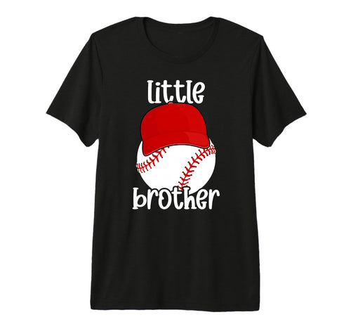 Little Brother Baseball Brother T-Shirt - Aesthetic Graphic Unisex - T-Shirt, Sweatshirt, Hoodie