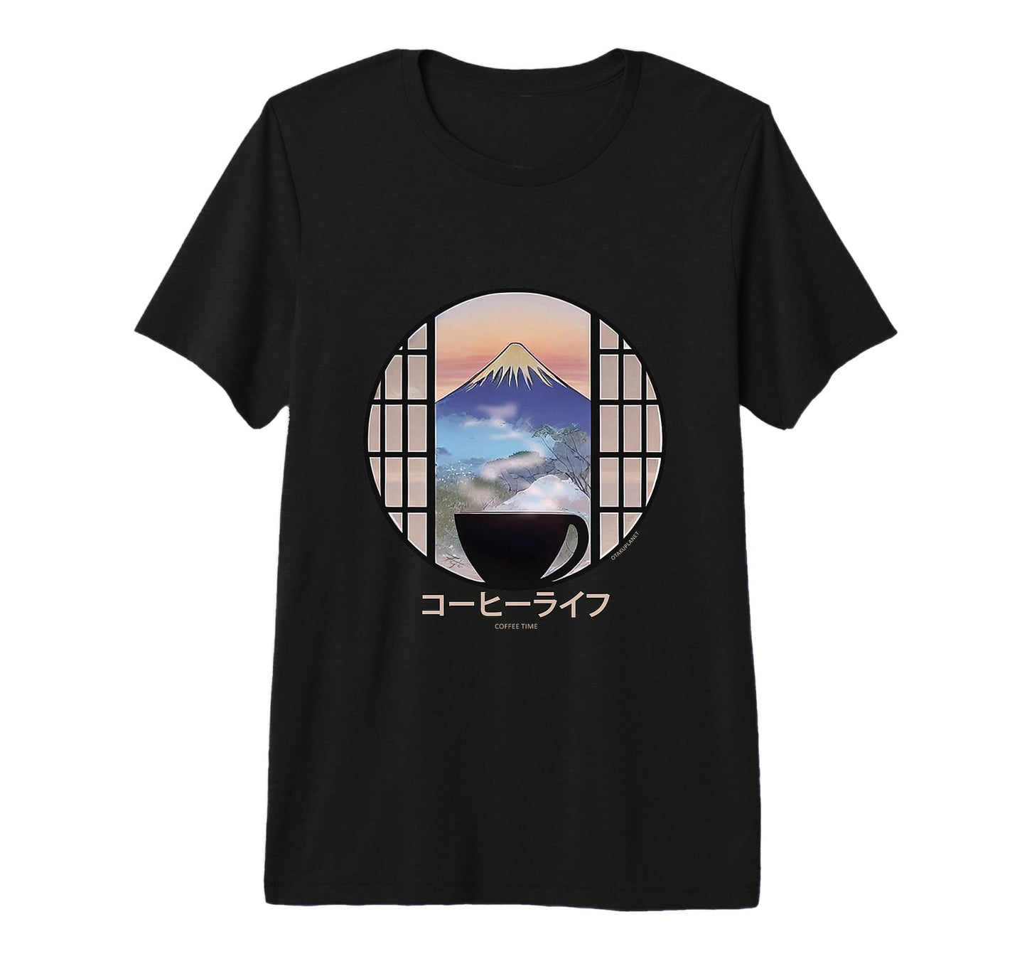 Coffee Life Japanese Vaporwave Harajuku T-Shirt - Graphic Print Unisex - T-Shirt, Sweatshirt, Hoodie