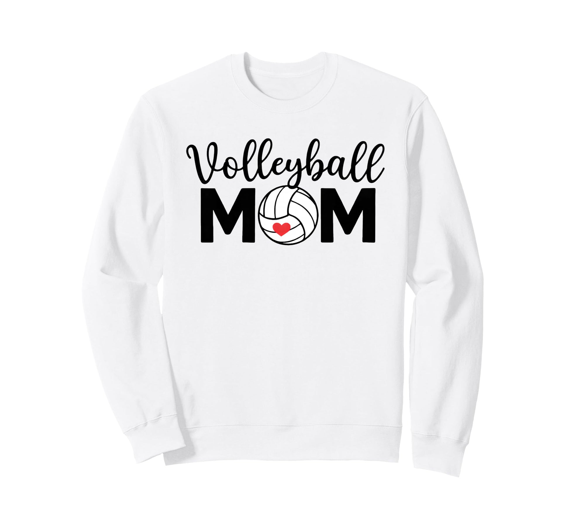 Volleyball Mother Athlete Support Sweatshirt - Fun Novelty Design Unisex - T-Shirt, Sweatshirt, Hoodie