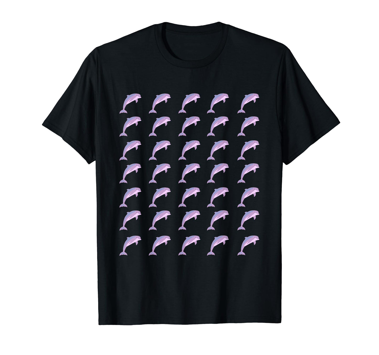 Dolphin Vaporwave Aesthetic T-Shirt - Minimalist Print for Adults - T-Shirt, Sweatshirt, Hoodie