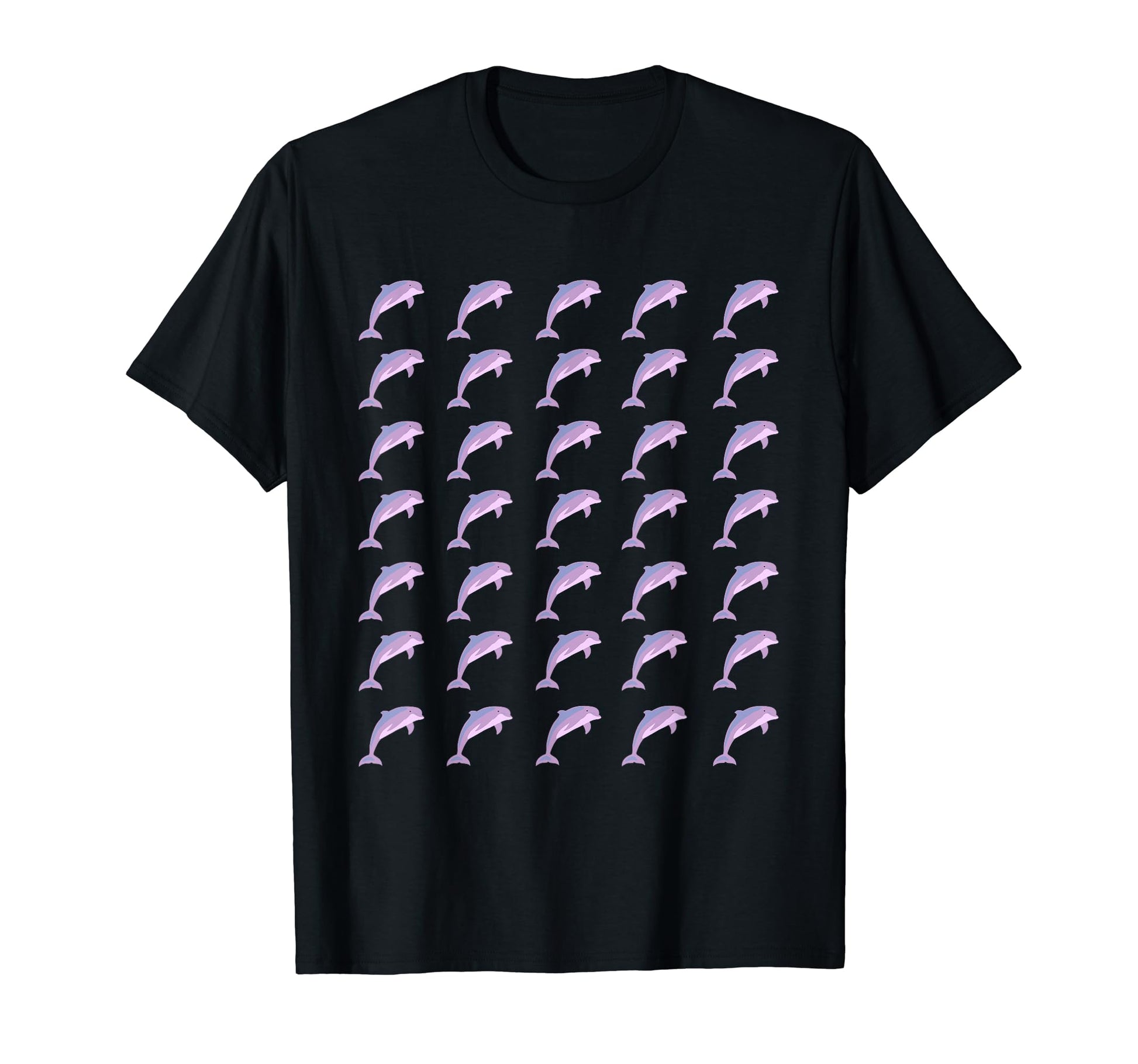 Dolphin Vaporwave Aesthetic T-Shirt - Minimalist Print for Adults - T-Shirt, Sweatshirt, Hoodie