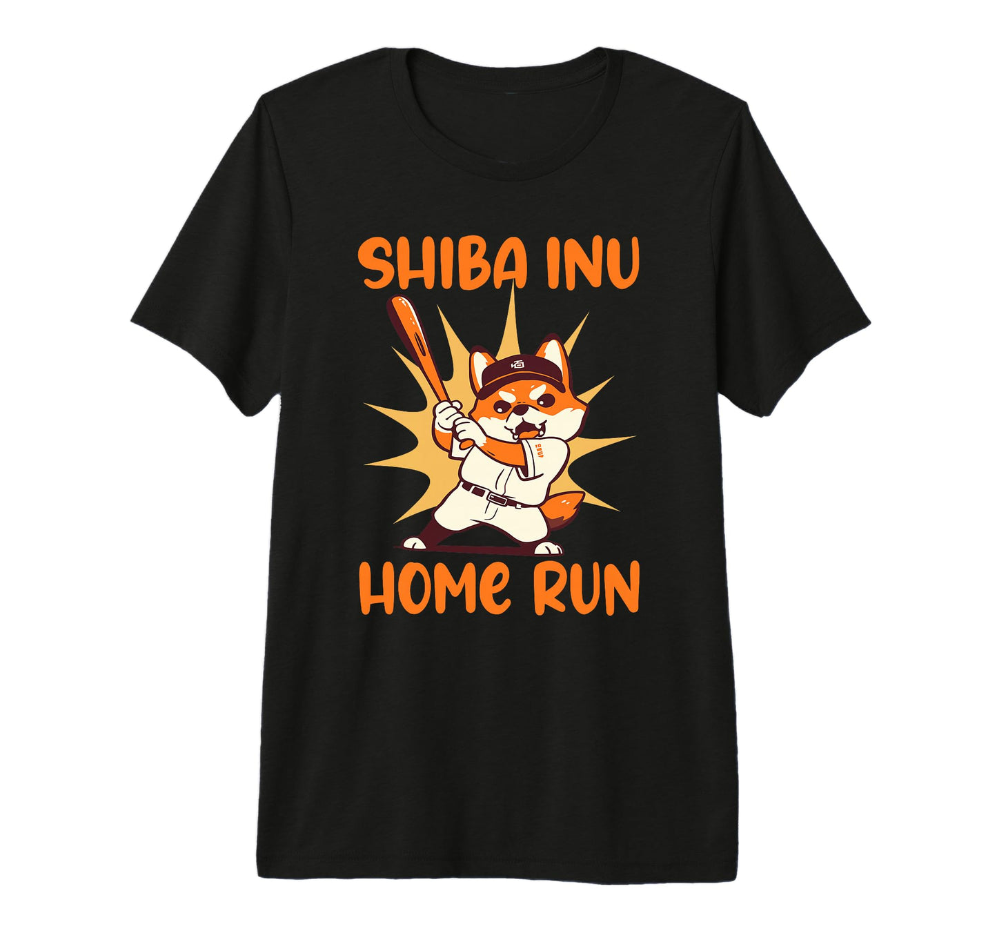 Funny Shiba Inu Baseball Player Team T-Shirt - Trendy Graphic Men Women - T-Shirt, Sweatshirt, Hoodie