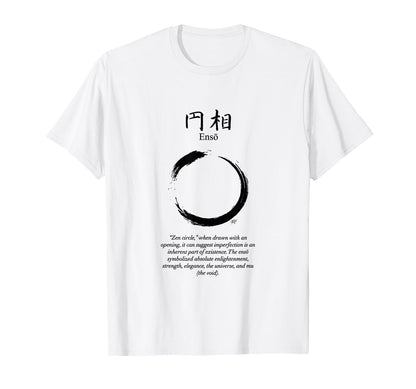 Enso Japanese Calligraphy Harajuku Vibes T-Shirt - Graphic Print Unisex - T-Shirt, Sweatshirt, Hoodie