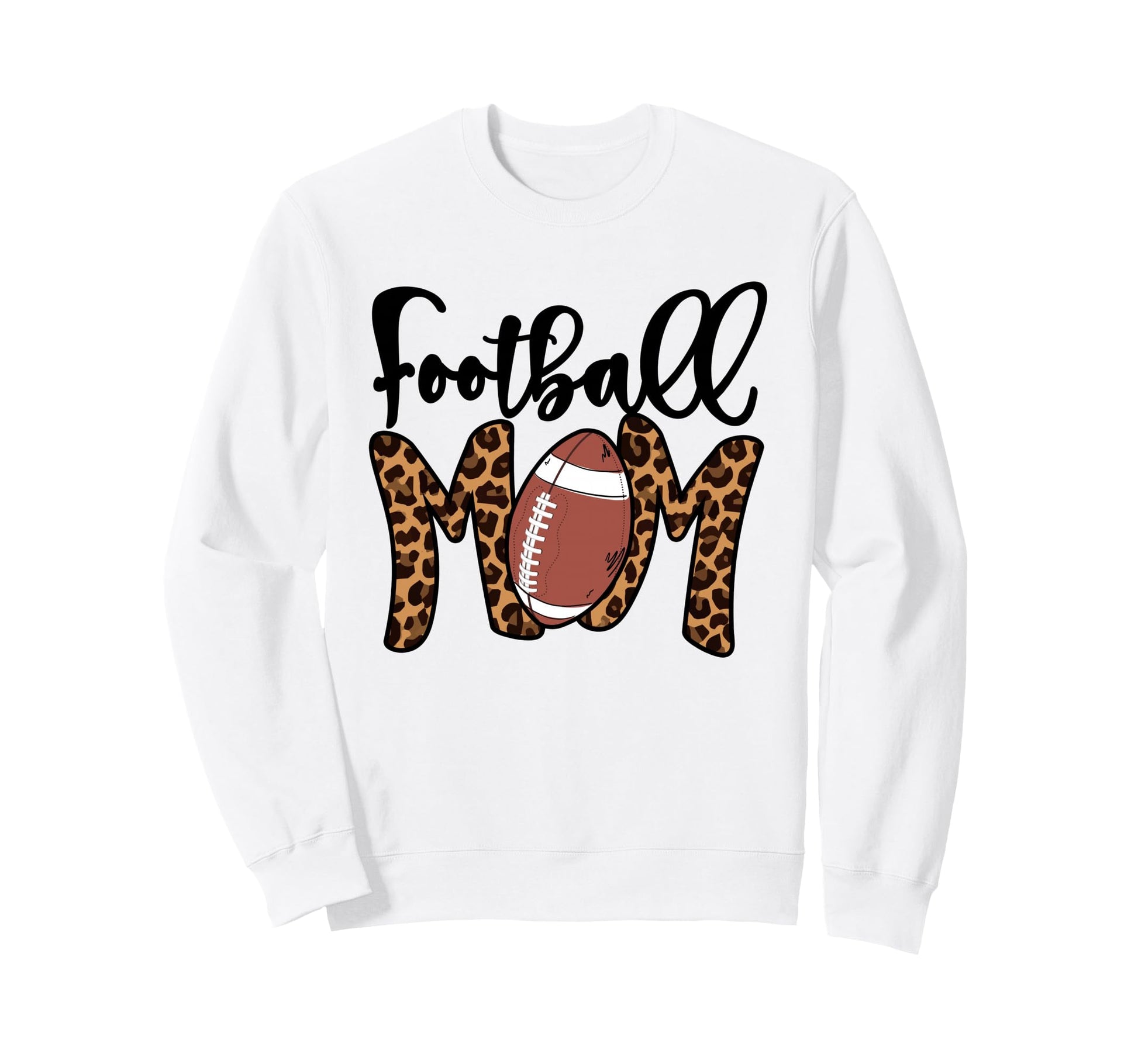 Leopard American Football Mothers Sweatshirt - Custom Art Print Men Women - T-Shirt, Sweatshirt, Hoodie