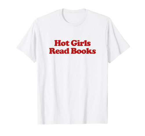 Hot Read Books Y2K Aesthetic Trendy T-Shirt - Minimalist Print Men Women - T-Shirt, Sweatshirt, Hoodie