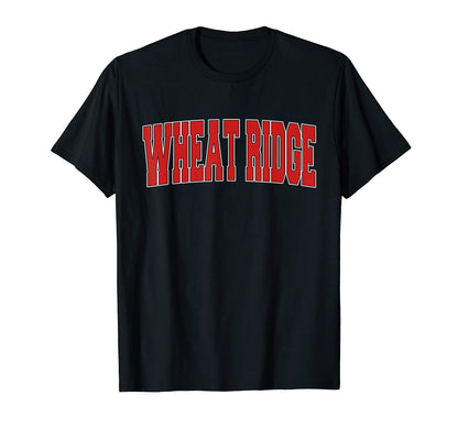 Wheat Ridge Co Colorado Varsity Usa T-Shirt - Graphic Print for Adults - T-Shirt, Sweatshirt, Hoodie